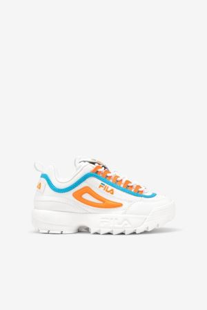 FILA Disruptor 2 Sneakers White / Blue / Orange,Kids Shoes | CA.YIVZUW247